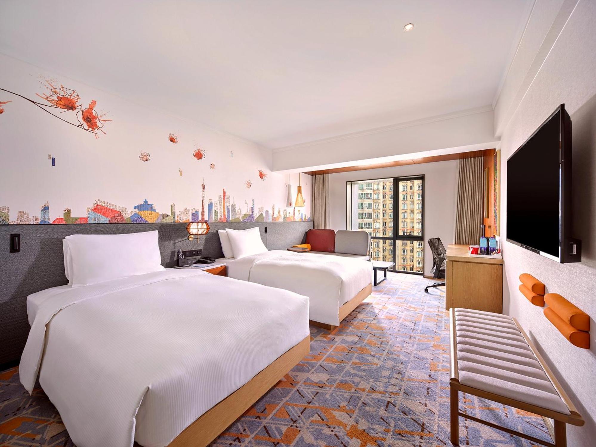 Hilton Garden Inn Guangzhou Tianhe Buitenkant foto