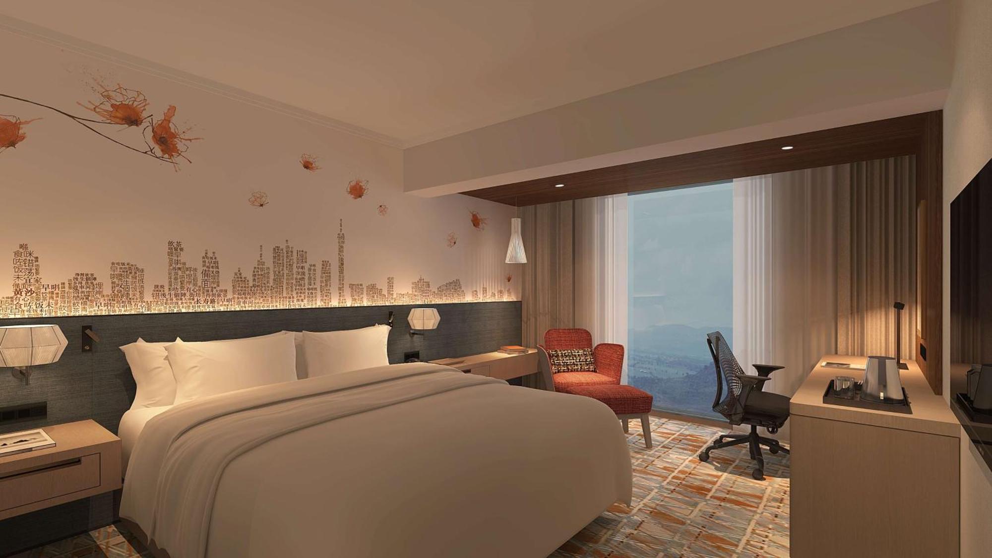 Hilton Garden Inn Guangzhou Tianhe Buitenkant foto