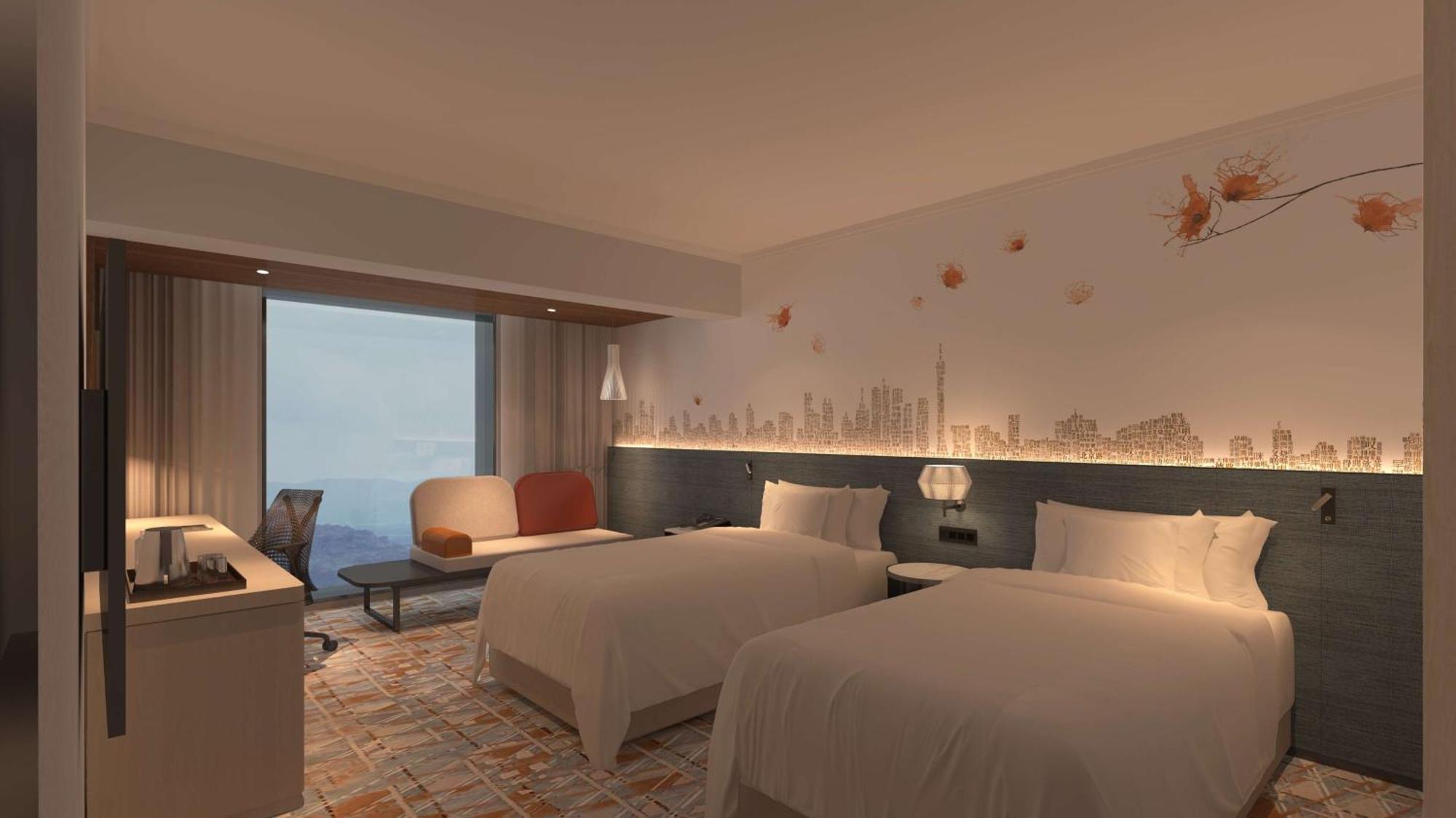 Hilton Garden Inn Guangzhou Tianhe Buitenkant foto