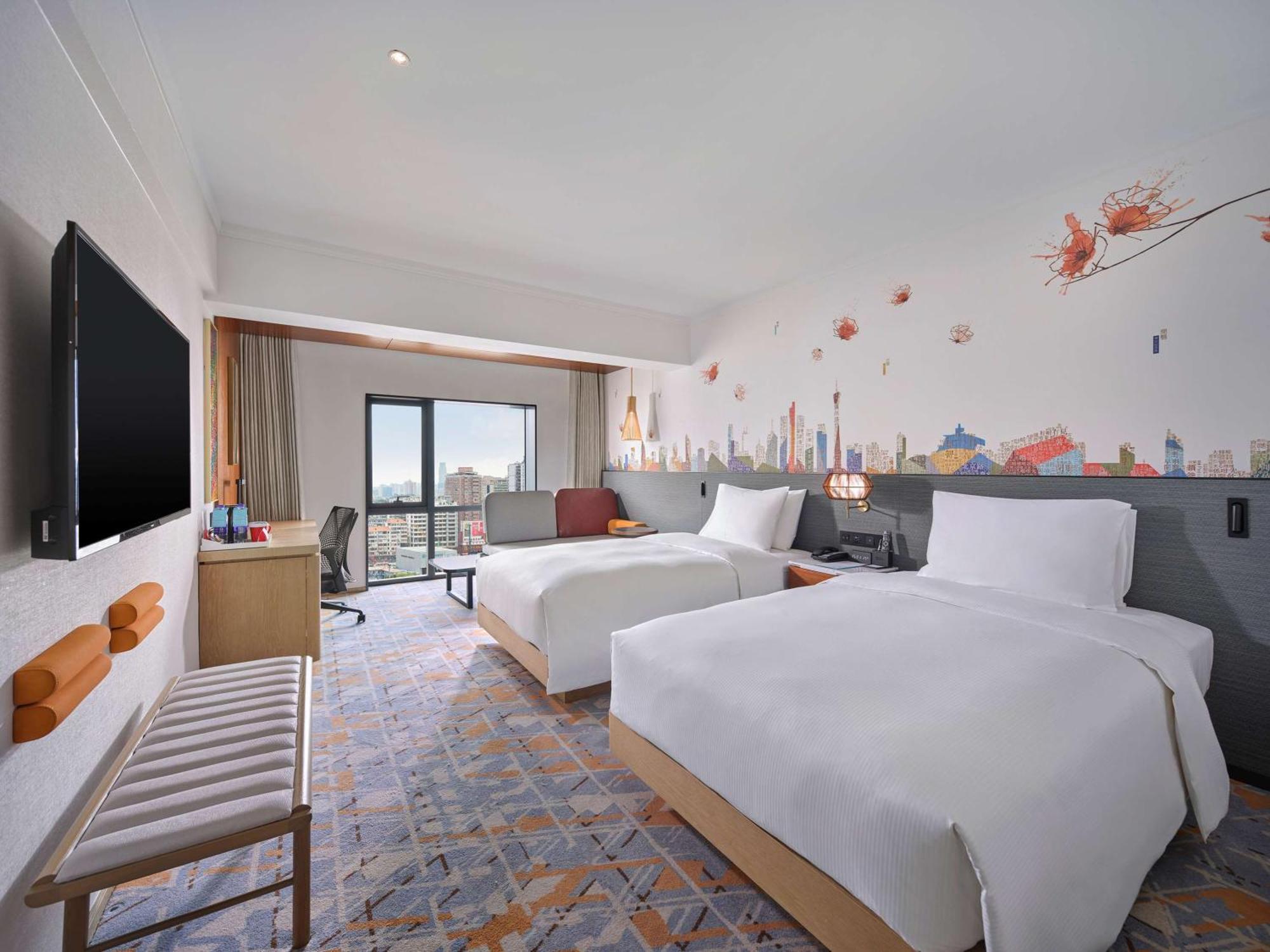 Hilton Garden Inn Guangzhou Tianhe Buitenkant foto