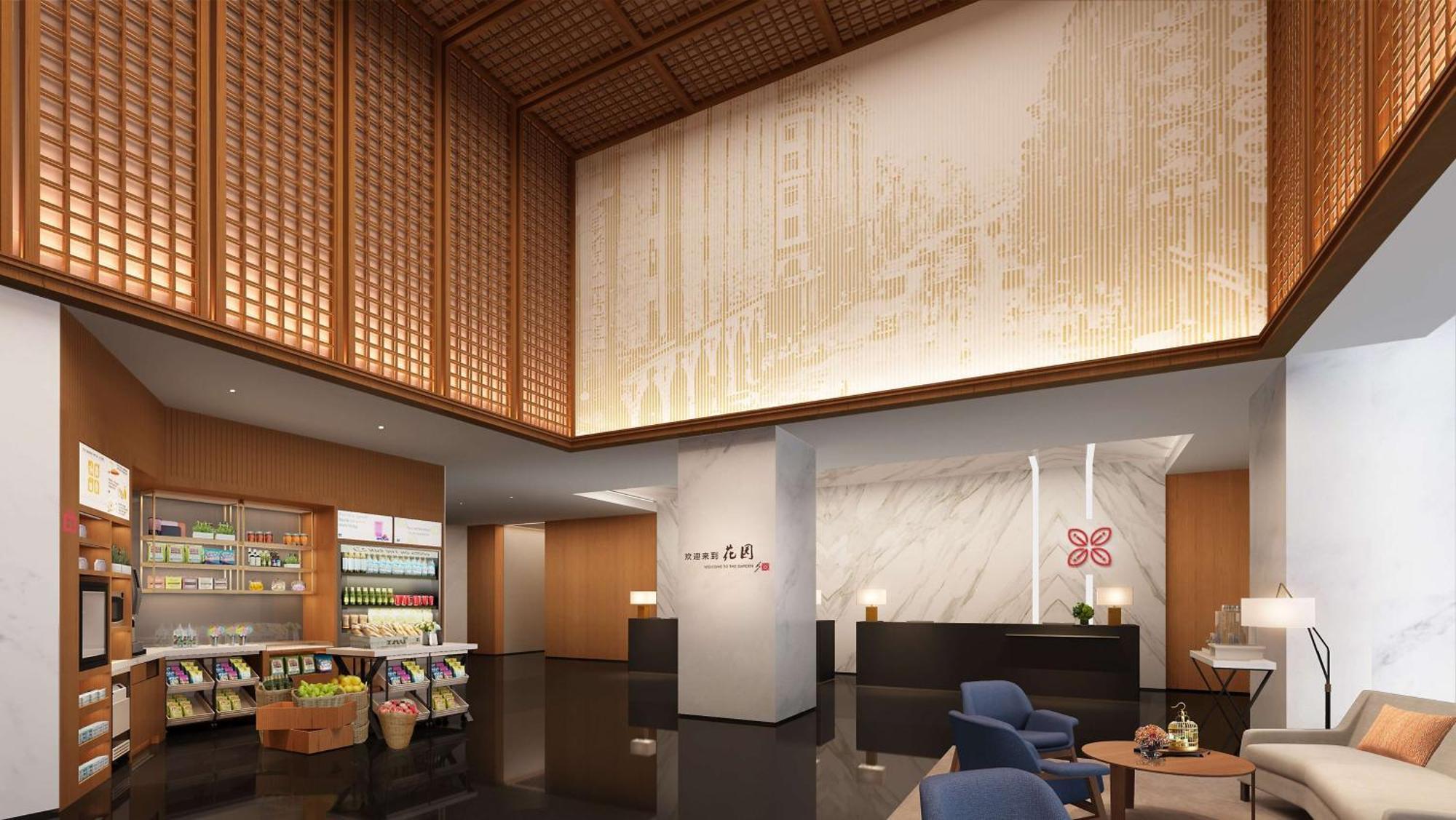 Hilton Garden Inn Guangzhou Tianhe Buitenkant foto